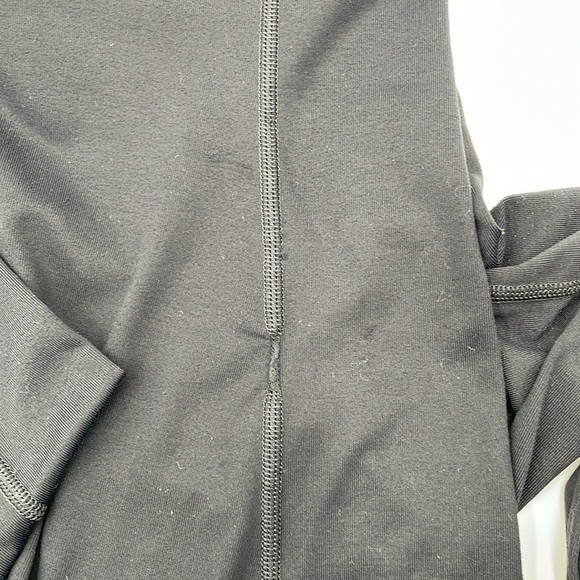 Danskin Gray Yoga Leggings & Graced by Grit Black Zip Up Work Out Top 2 PC SZ SM - Picture 10 of 15